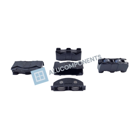 Rodamiento doble poliamida para corredera TECHNAL (Pack de 4 unidades)