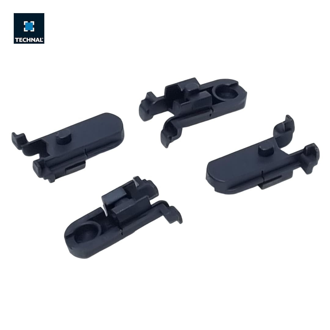 Side anti-lift guide TECHNAL T3078, pack 4, Topaze GB sliding