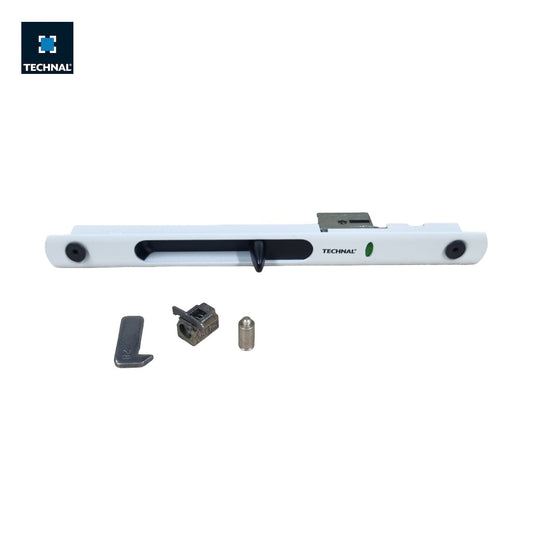 Cierre simple de palanca TECHNAL T3079 blanco, corredera Topaze GB