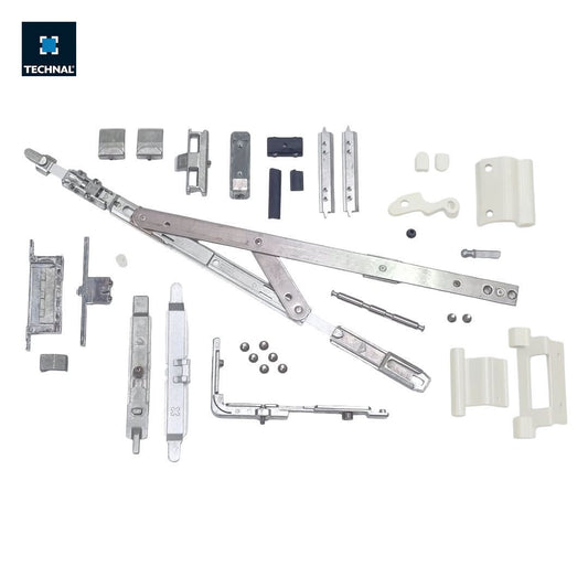 Cierre oscilobatiente TECHNAL T3132 blanco, hoja >600mm, Topaze FB/FBi