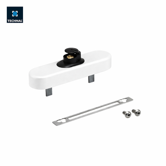 Cierre cremona practicable sin maneta TECHNAL T3276 blanco – reversible batiente Topaze FB Unicity N'Épure aluminio