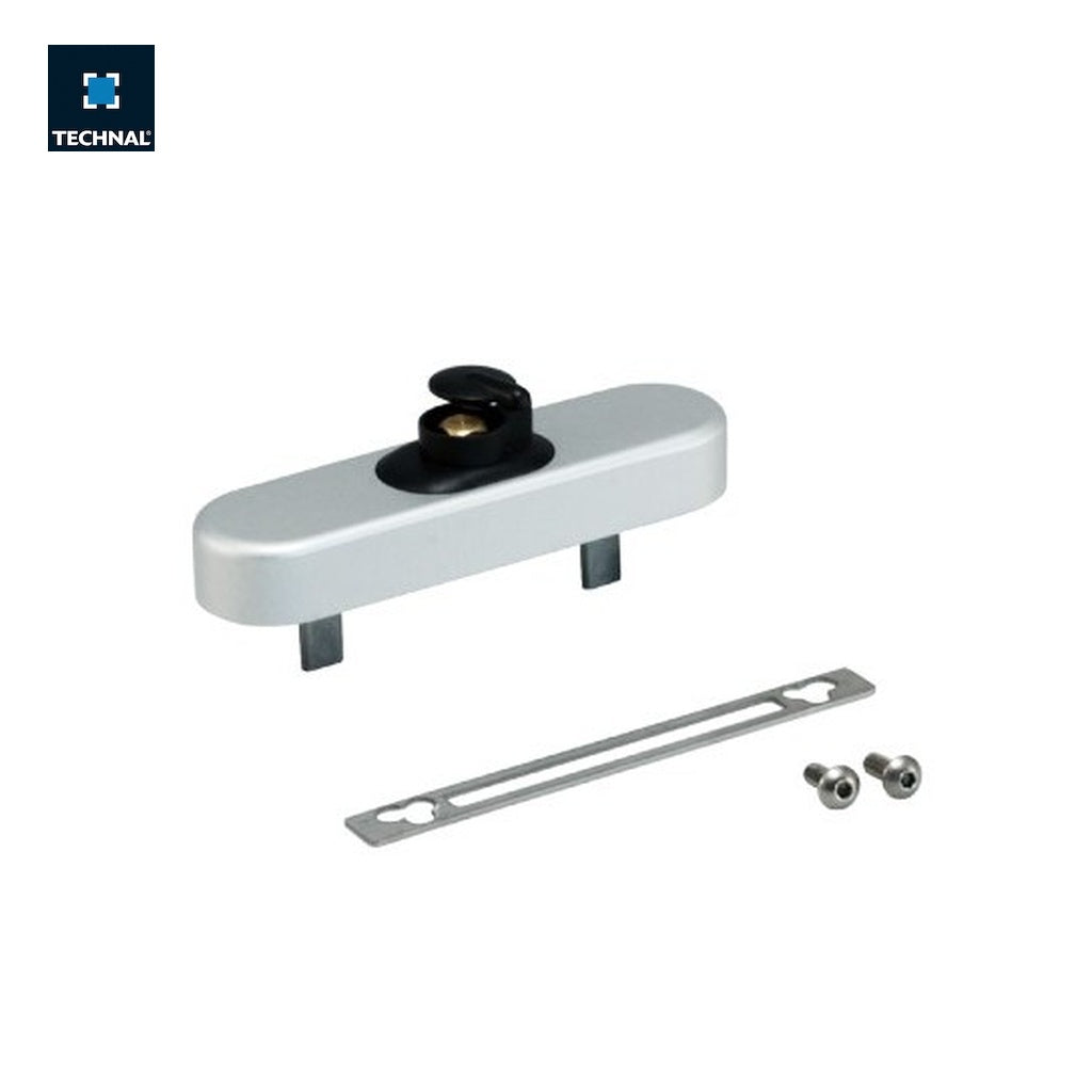 Casement espagnolette without handle TECHNAL T3276 silver