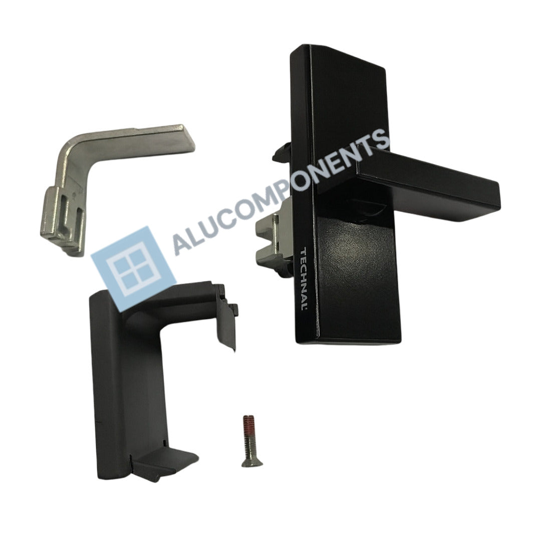 Accionamiento secundario a rotación TECHNAL (Color Negro base R9005.330)