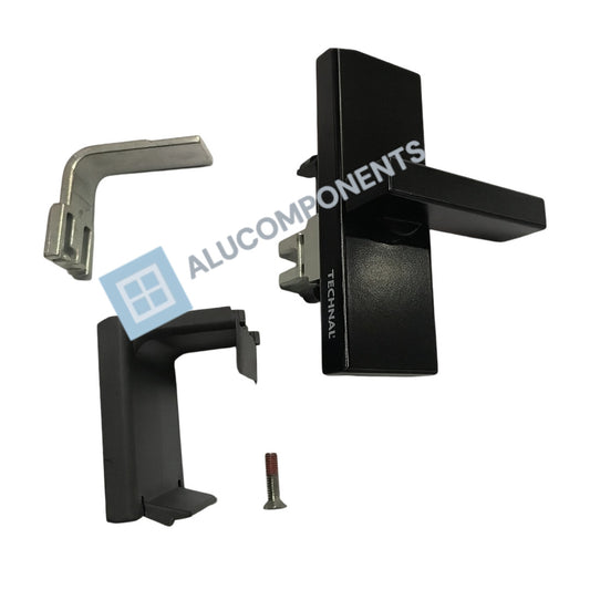 Accionamiento secundario a rotación TECHNAL (Color Negro base R9005.330)