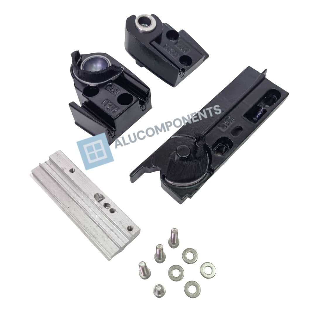 Conjunto pivote derecho TECHNAL Color:  Negro (R9005.330)