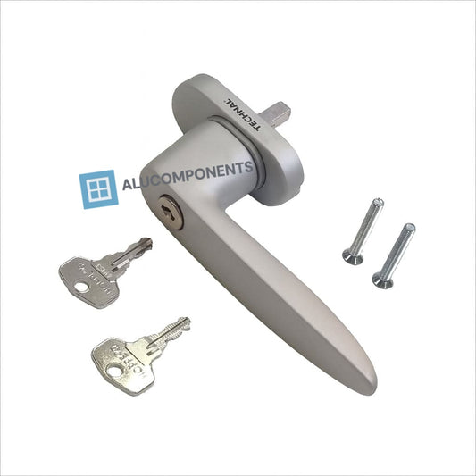Maneta con llave pract./OB  (Color:  Negro R9005.330)