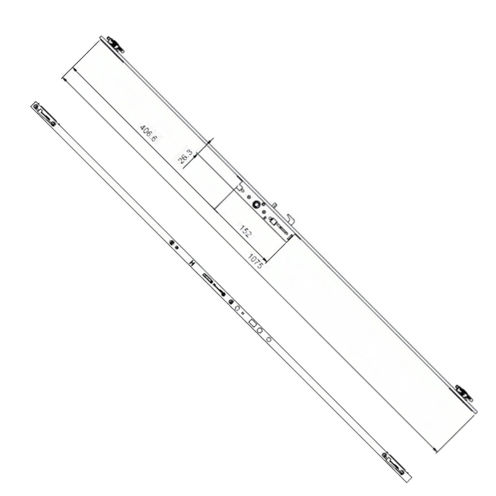TGY3702 Cierre 3 puntos TECHNAL