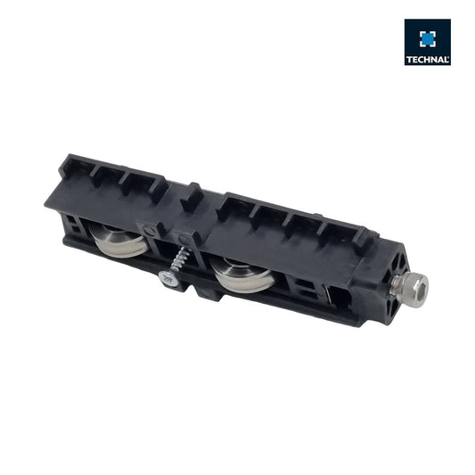 Detalle rodamiento inox TECHNAL TGY3872, corredera Soleal GY Lumeal GA