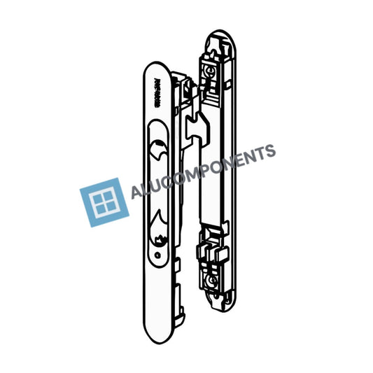 Cierre doble TECHNAL (Color: Negro base)