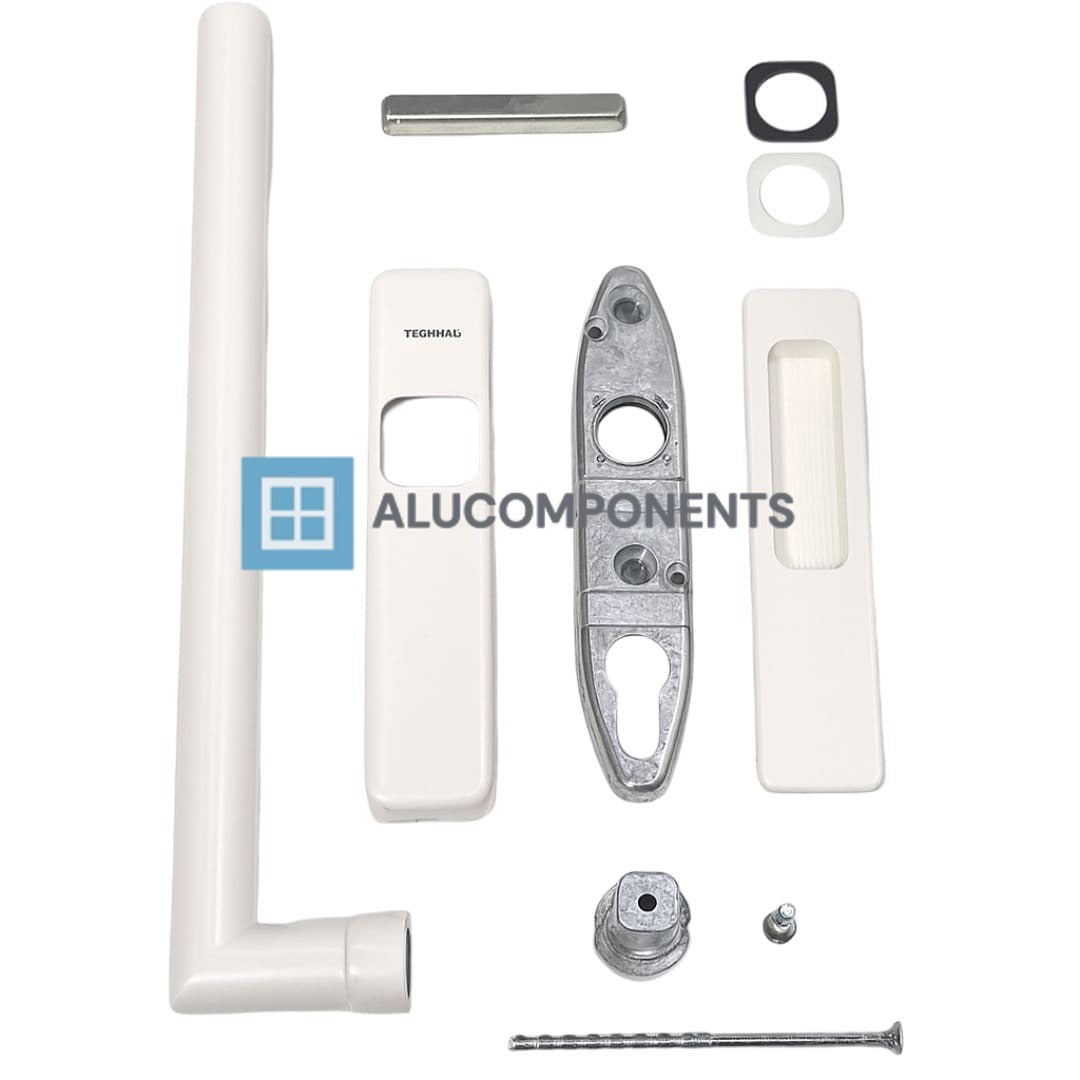 Conjunto maneta TECHNAL (Color:  Blanco R9010.330))