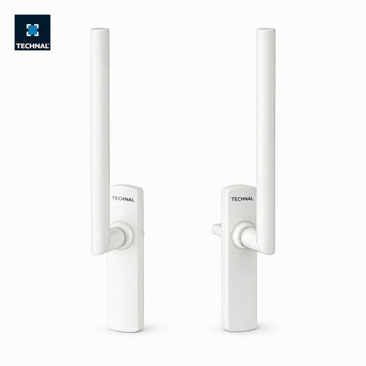 Conjunto maneta doble elevable TECHNAL TKG812 blanco, Galene GTi