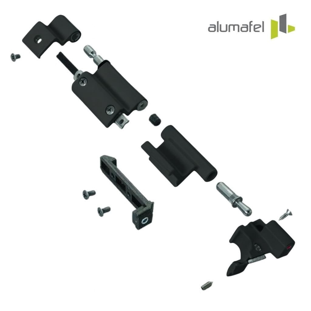 3040.701 Kit bisagras derechas oscilobatiente ALUMAFEL
