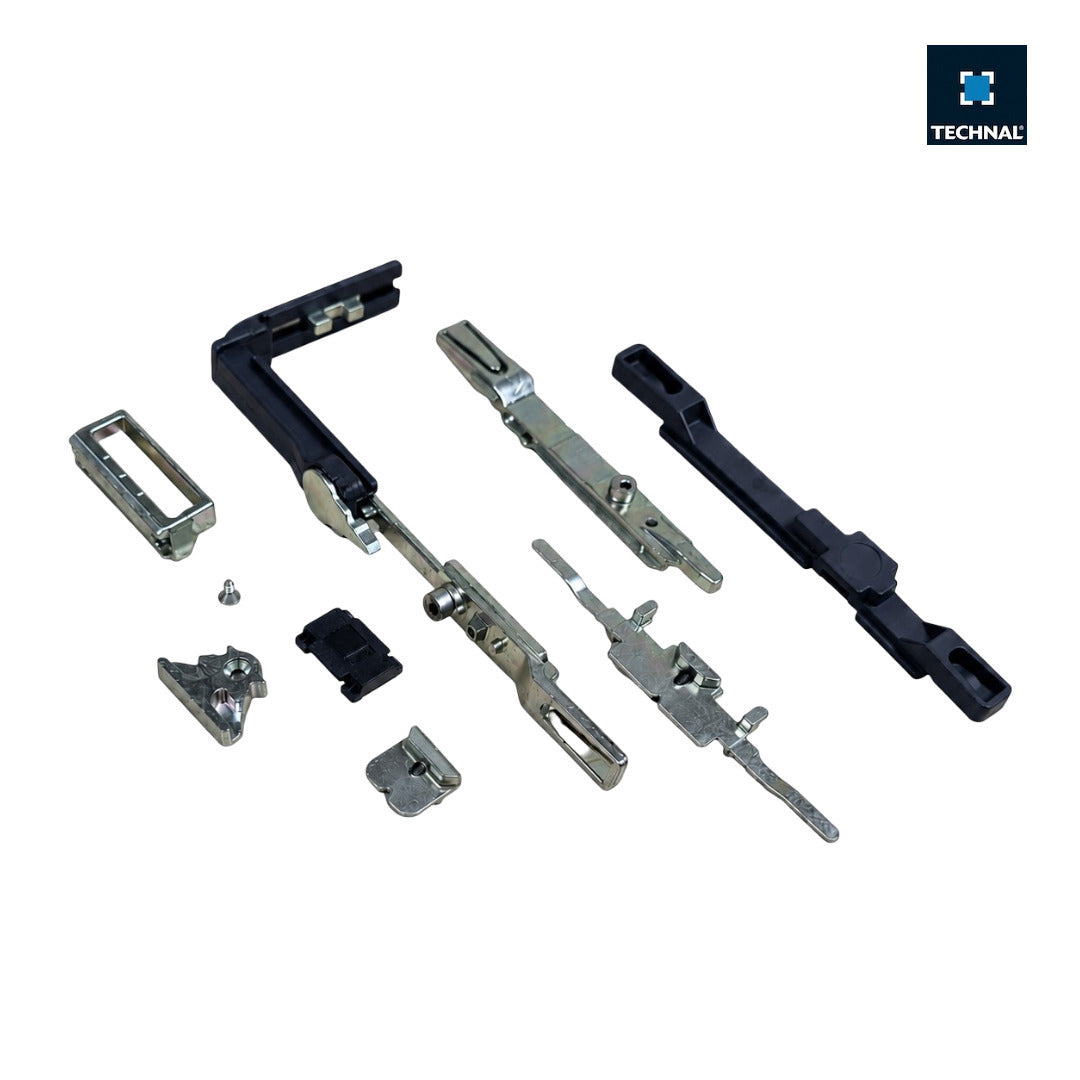 Standard tilt turn lock kit TECHNAL D6057007, Optica Unno thermic