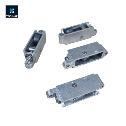 Adjustable single roller TECHNAL T1952, pack 4, Topaze GB