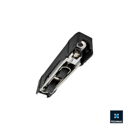 Adjustable double roller with twin polyamide wheels for TECHNAL aluminium sliding sash