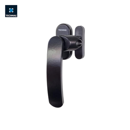 Reversible push handle TECHNAL T3056 black, external Topaze FB