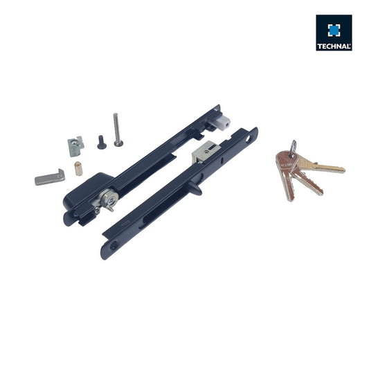 T3062 Cierre corredera doble con llave TECHNAL