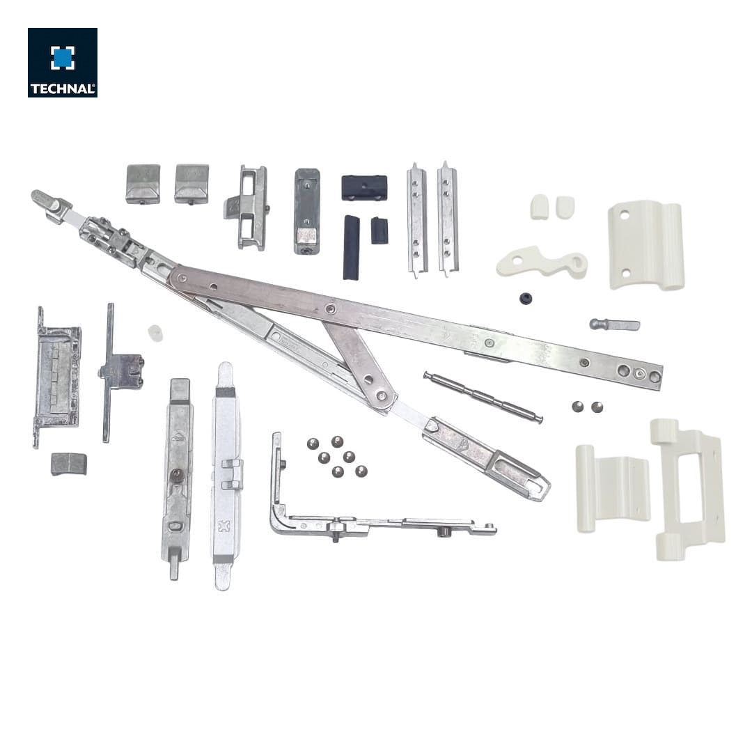 OB lock closure TECHNAL T3132 white, >600mm, Topaze FB