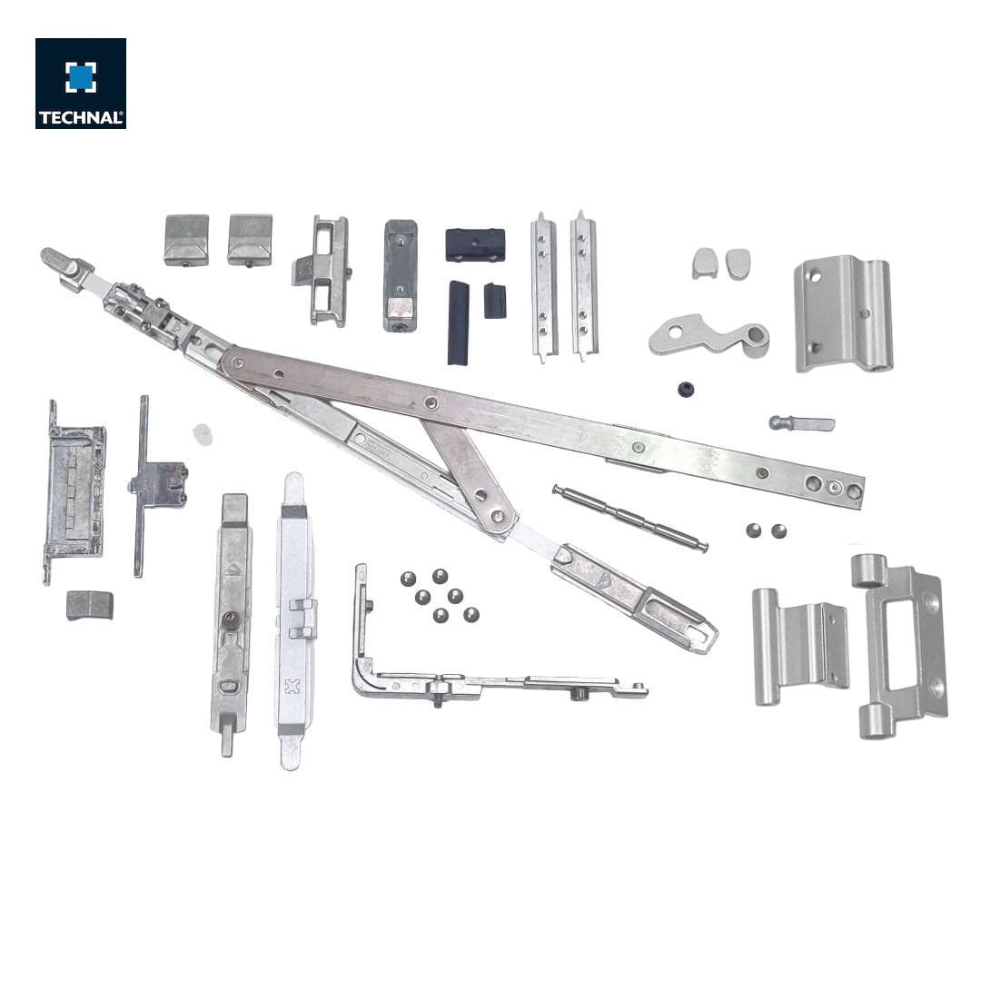 OB lock closure TECHNAL T3132 silver XFit, Topaze FB