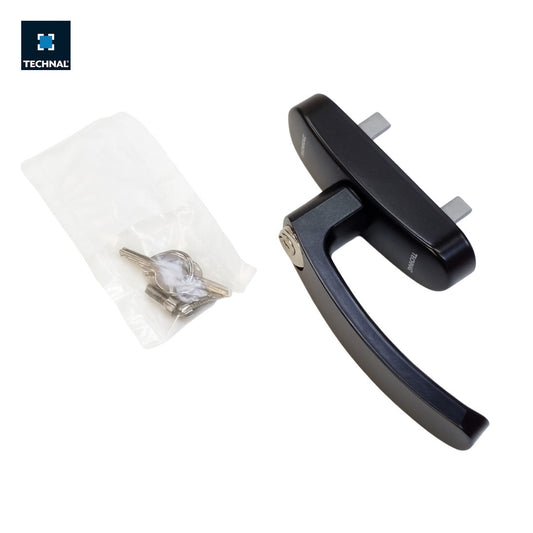 T3249 Maneta con llave batiente TECHNAL