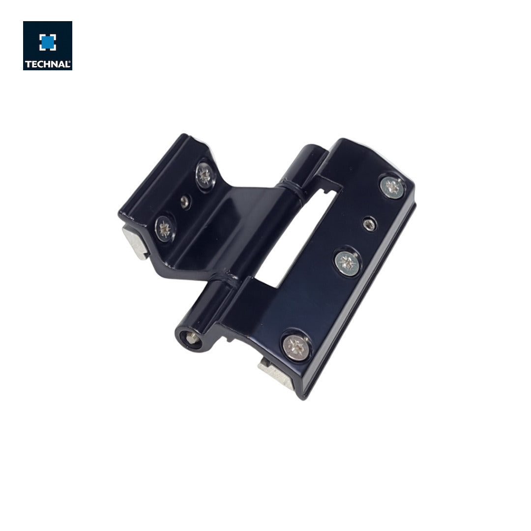 3-part hinge TECHNAL T3251 black, pack 2, window Topaze FB
