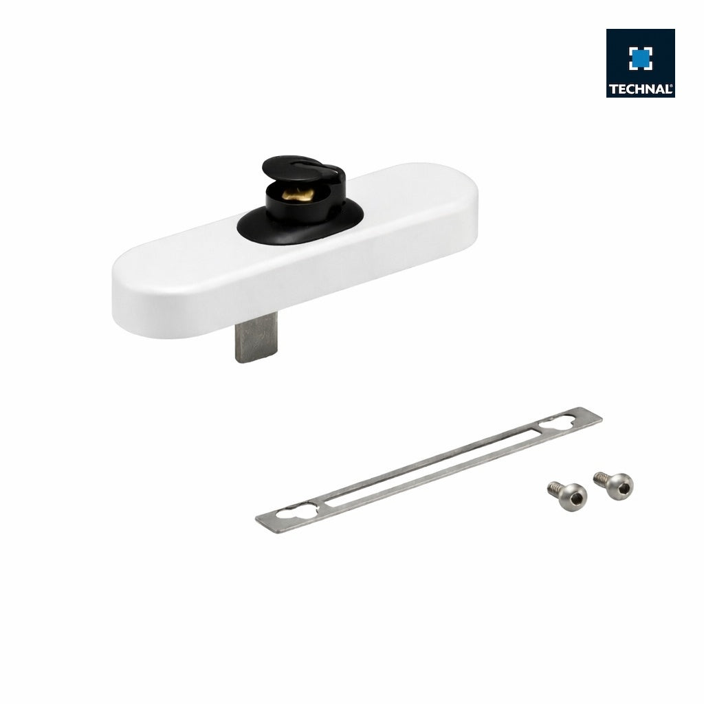 Cierre cremona OB sin maneta TECHNAL T3275 blanco – reversible oscilobatiente Topaze FB Unicity N'Épure aluminio