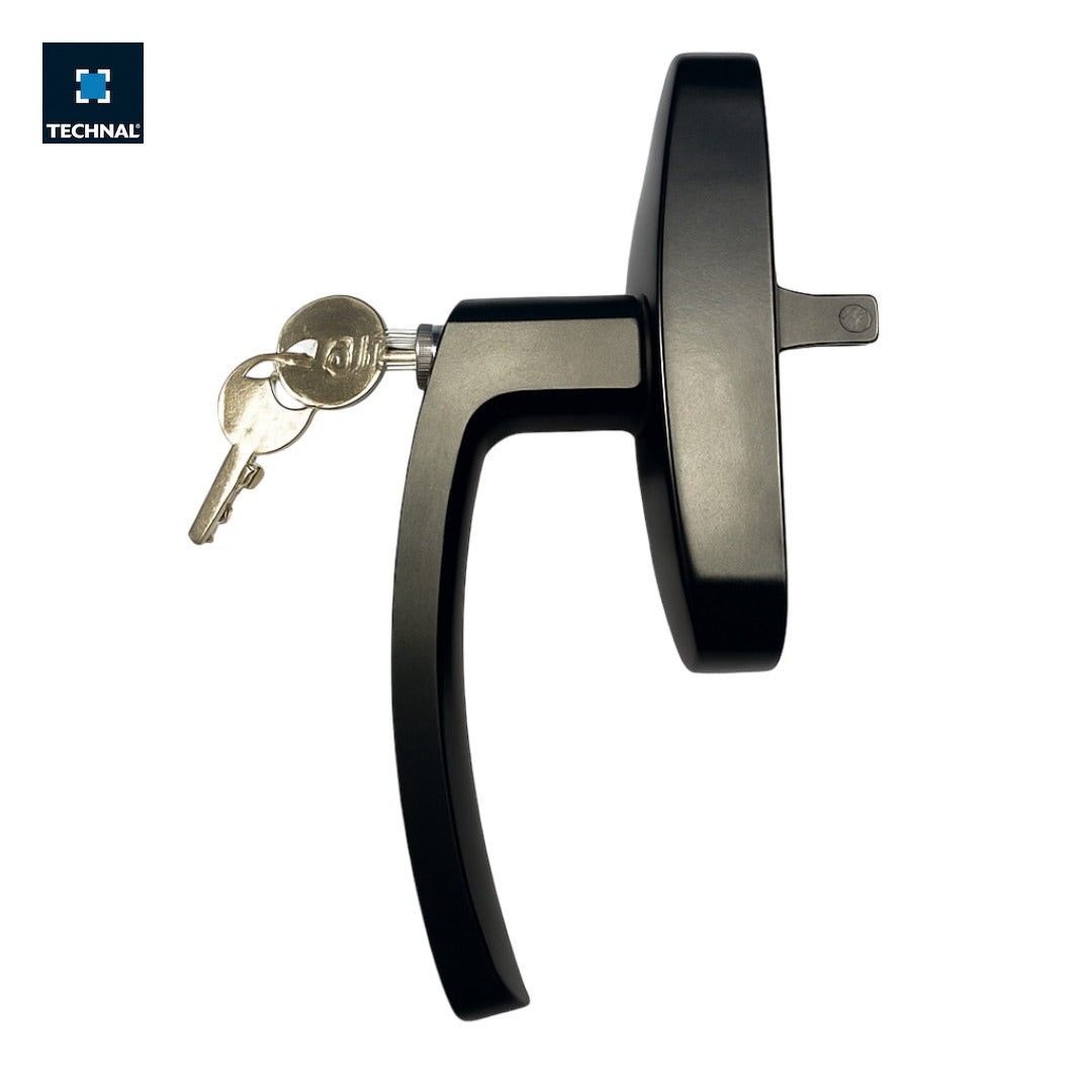 T3279 Maneta con llave oscilo batiente TECHNAL