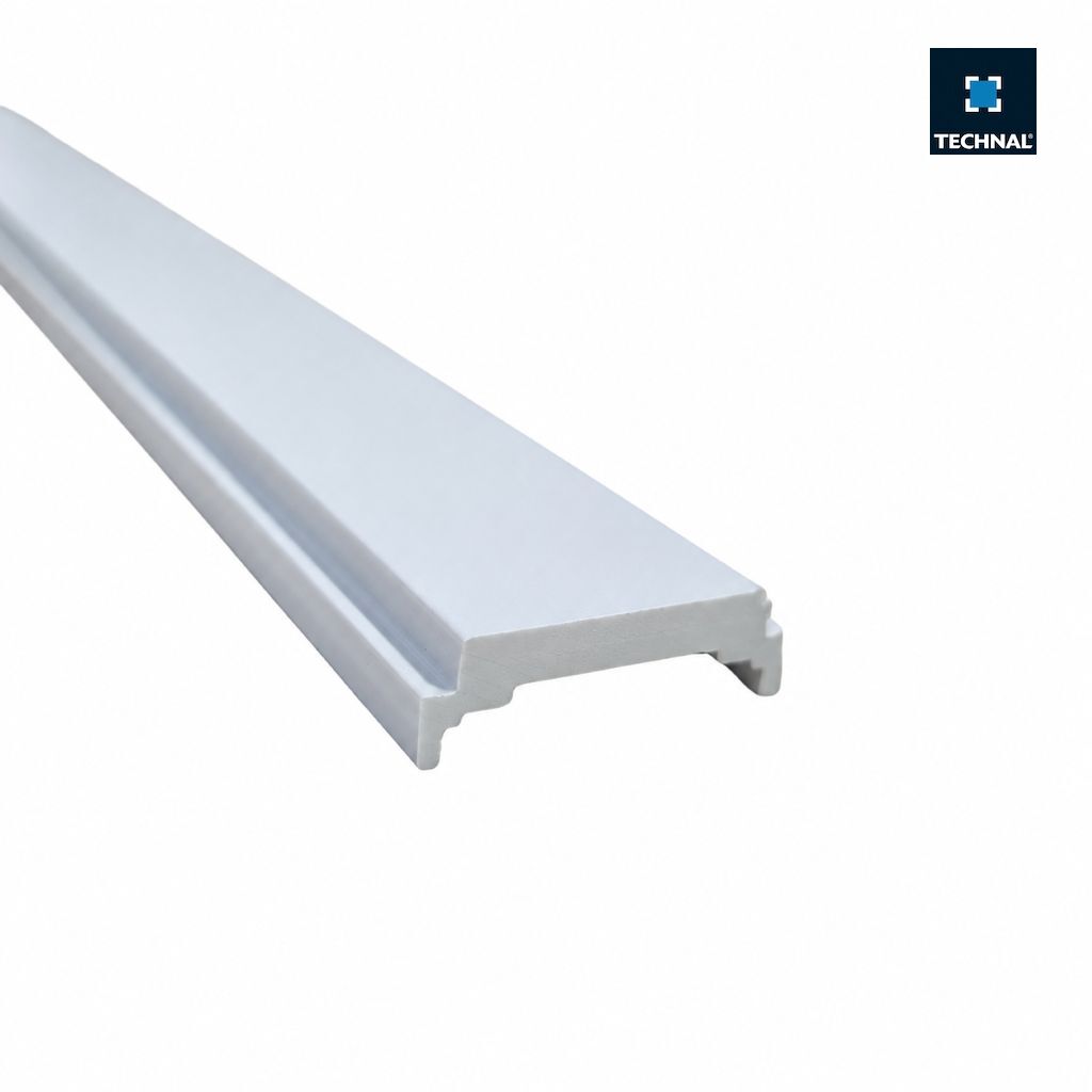 Polyamide cremone rod profile for TECHNAL multipoint door locking system