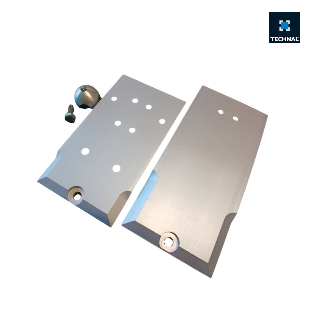 T7985 Rotule de porte sans profil 7907 TECHNAL