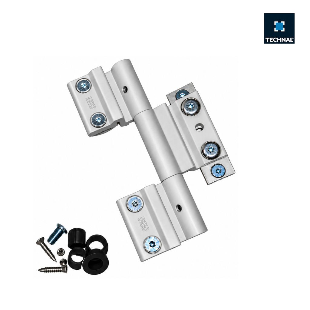 TECHNAL T910003 150kg hinge in XFit Silver, Soleal PY door
