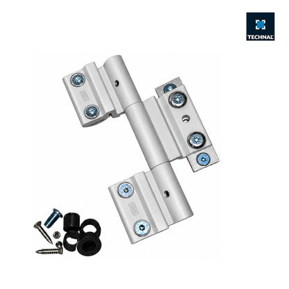 TECHNAL T910003 150kg hinge in XFit Silver, Soleal PY door