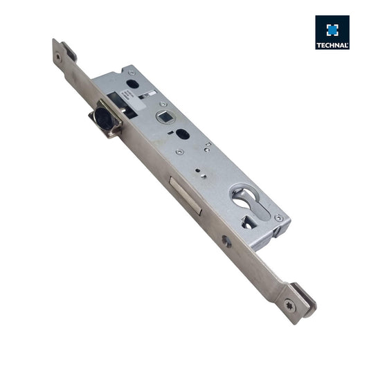 T920001 Cerradura 1 punto con resbalón TECHNAL