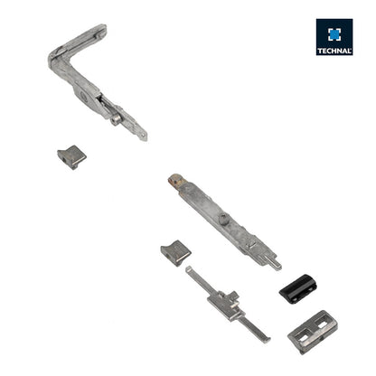 Tilt and turn lock TECHNAL T940017, traditional Soleal FY