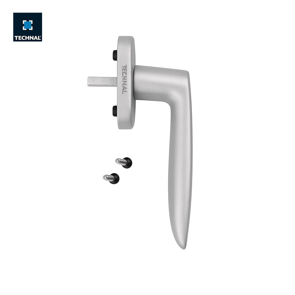 Window handle TECHNAL T960001 silver, Soleal FY