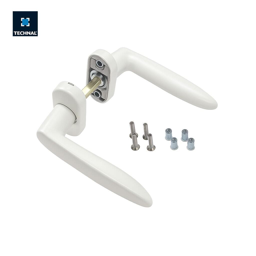 Double window handle TECHNAL T960010 white, door Soleal FY