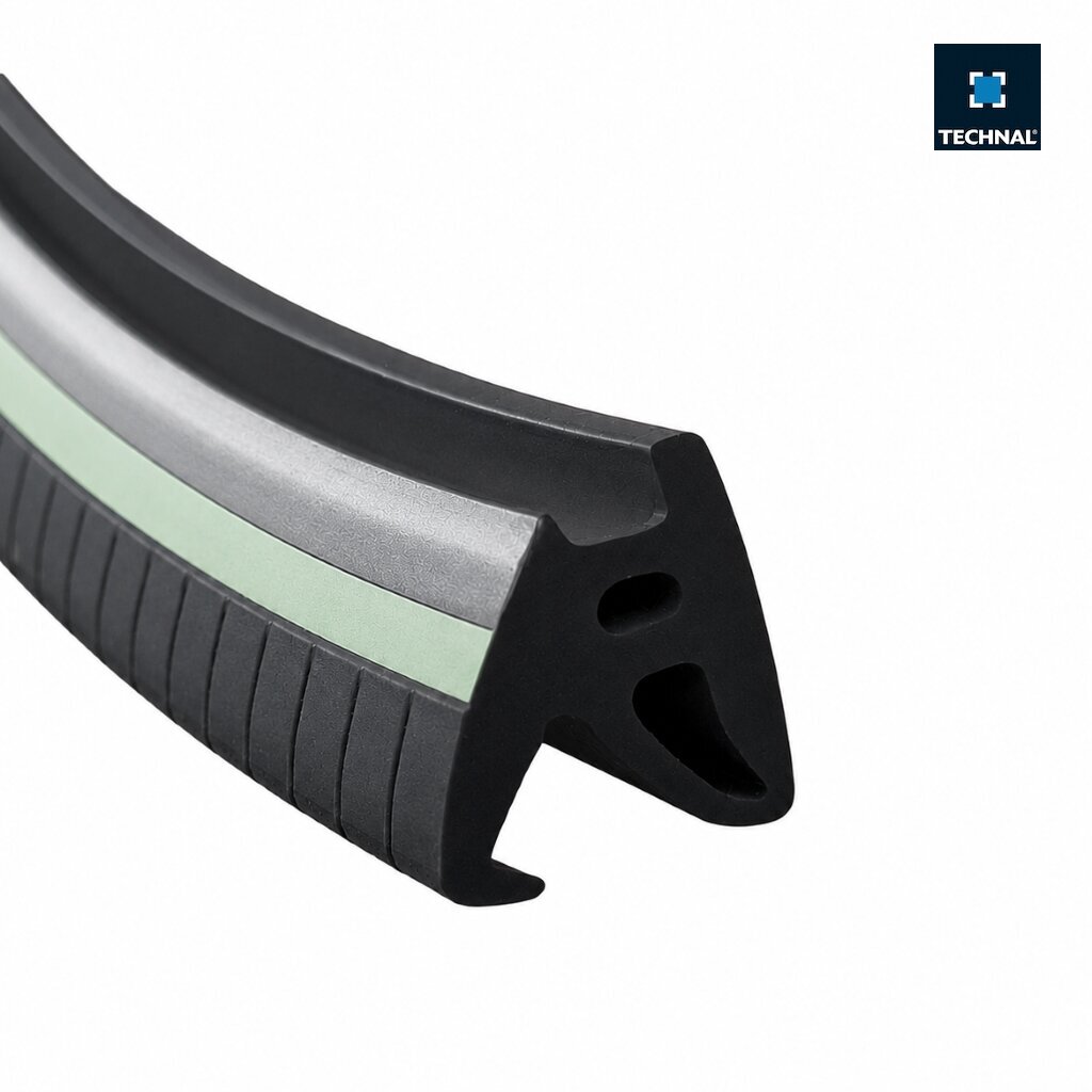 Junta acristalamiento 7mm TECHNAL TAS0017, ventana Soleal FY/Ambial