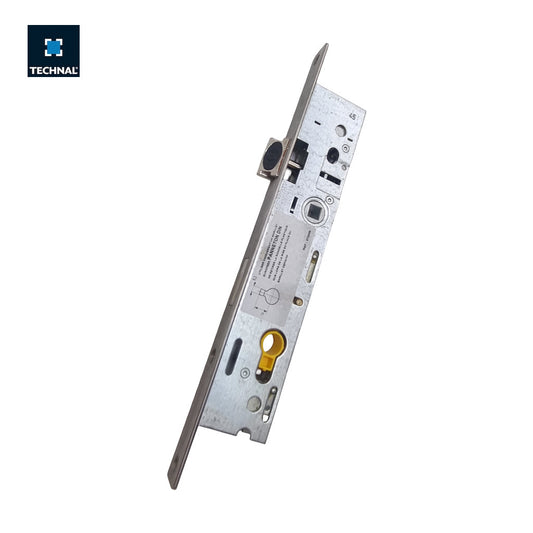 TCF017 Cerradura 3 puntos con resbalón TECHNAL Cajetín 45mm (Sólo bloque central)