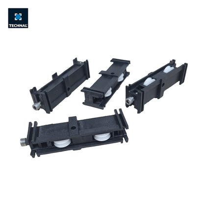 Adjustable double roller TECHNAL TCG016, Saphir GX/GXi, pack of 4