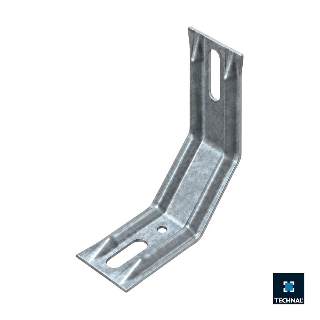 95x107 mm fixing bracket for TECHNAL SOLEAL Next 65 and 75