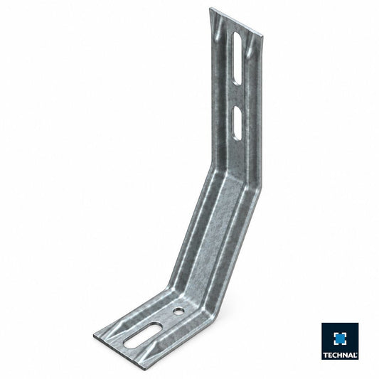 Escuadra de fijación TECHNAL 95 x 187 mm para sistemas SOLEAL Next