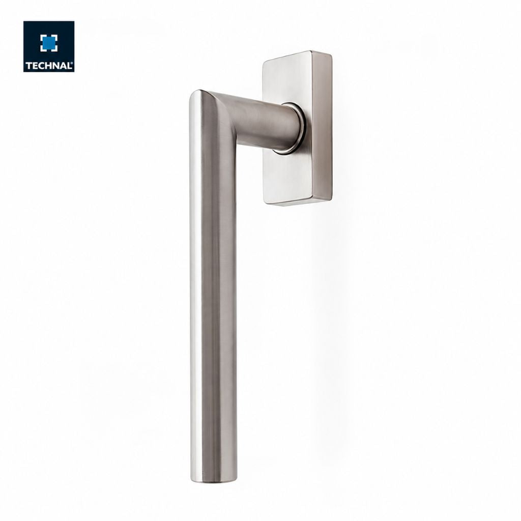 Maneta inoxidable 160mm TECHNAL TCZ61051, ventana puerta Soleal FY/FZ/NexT