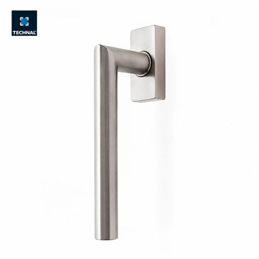 Maneta inoxidable 160mm TECHNAL TCZ61051, ventana puerta Soleal FY/FZ/NexT