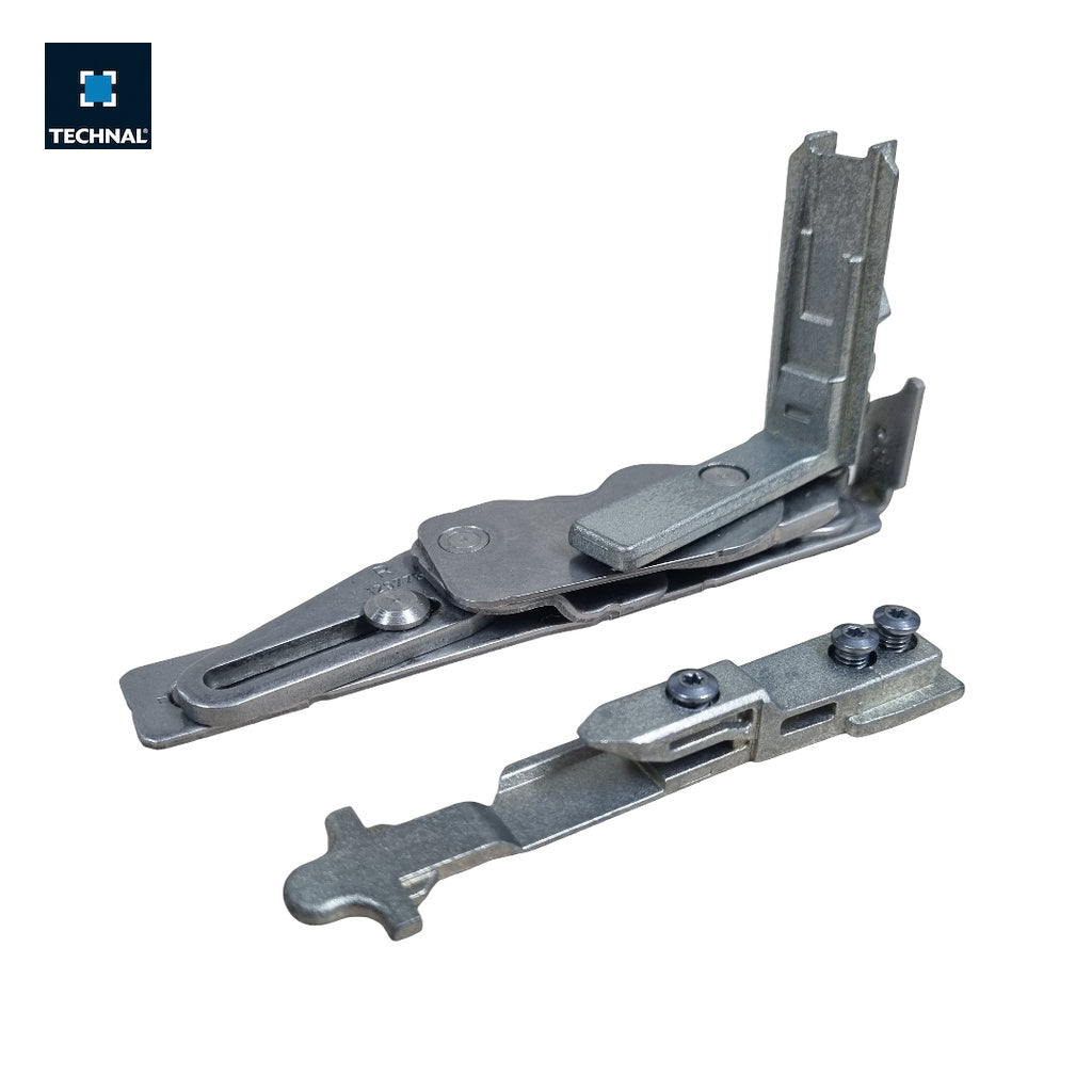 Concealed hinge detail TECHNAL TFZ60000, Soleal FY NexT