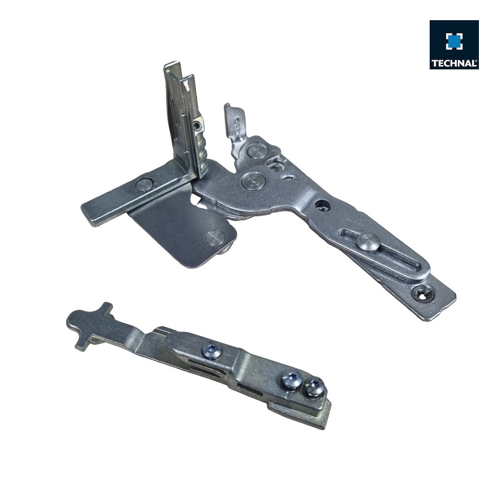 Concealed lower left hinge 80kg TECHNAL TFZ60001, Soleal FY