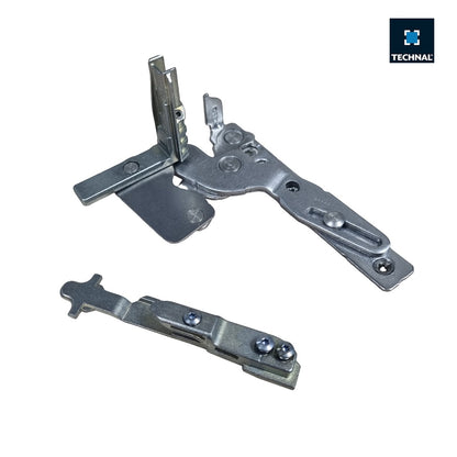 Concealed lower left hinge 80kg TECHNAL TFZ60001, Soleal FY