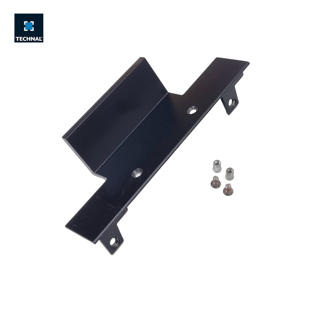 Pull handle TECHNAL TGA3606 black, sliding door Lumeal GA