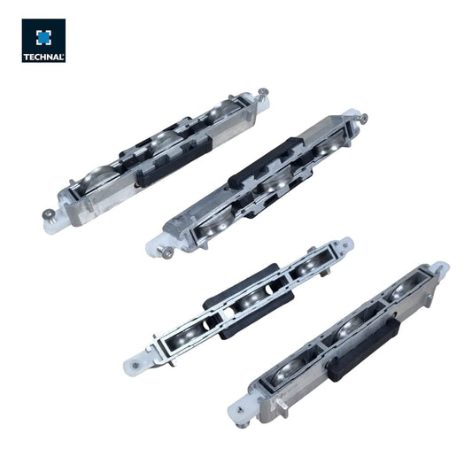 TGA3609 Rueda triple inox TECHNAL