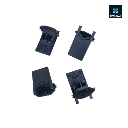 TGY3863 Guía montante central TECHNAL (Pack de 4 unidades)