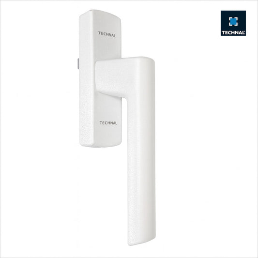 Maneta oscilobatiente recta TECHNAL TKF800 blanca – cremona reversible aluminio Saphir FX FXi N'Épure