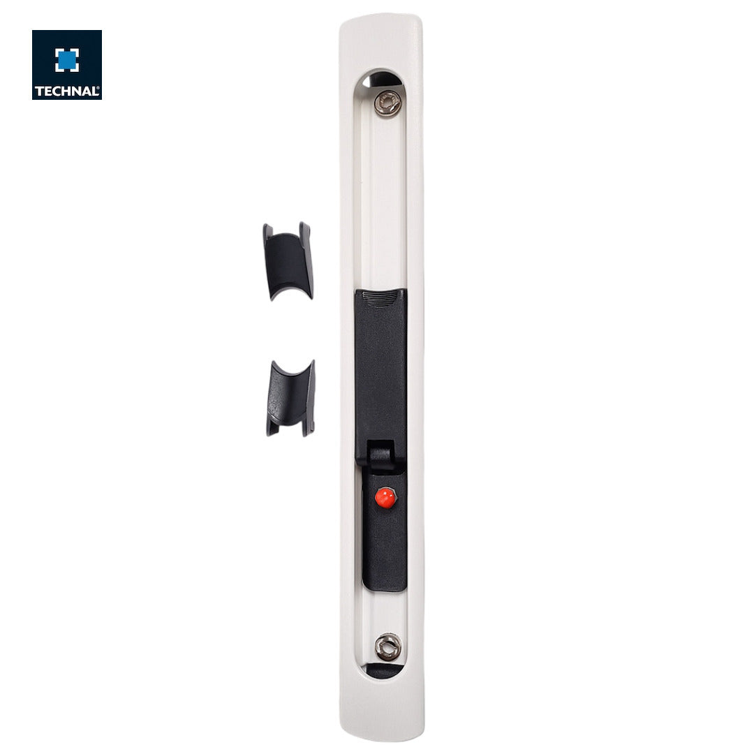 Lever lock TECHNAL TKG008 white, sliding Saphir GX/GXi
